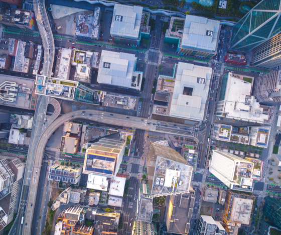 Aerial Top Down Cityscape View Over Downtown San F 2023 11 27 04 53 51 Utc